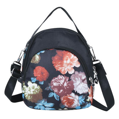 

Printing Shoulder Messenger Handbags Nylon Women Crossbody Top-handle Bags