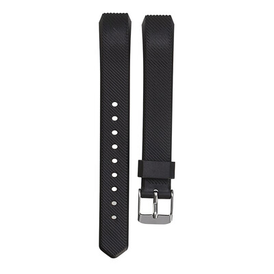 

Luxury Silicone Band Strap Buckle For Fitbit Alta Twill Strap