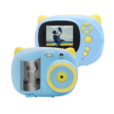 

Mini Cute Cartoon Children Video Camera Camcorder Photo Printing 15 Mega Pixels 1080P with 24 Inch TFT IPS Screen Flash Mode Supp