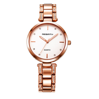 

Spot Li Pofu 7 quartz watch female models large dial steel belt diamond fashion literary watch