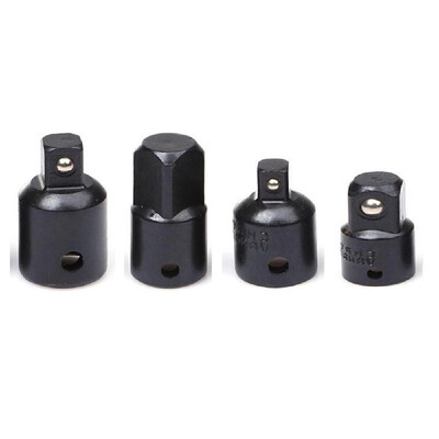 

4pcs 14 38 12 Chrome Vanadium Steel Drive Socket Adapter Converter Ratchet Wrench Accessories Hand Tools Set