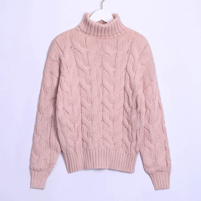 

Gobestart Womens Fashion Long Sleeve Cowl Neck Knitted Sweater Wrap Pullover Tops