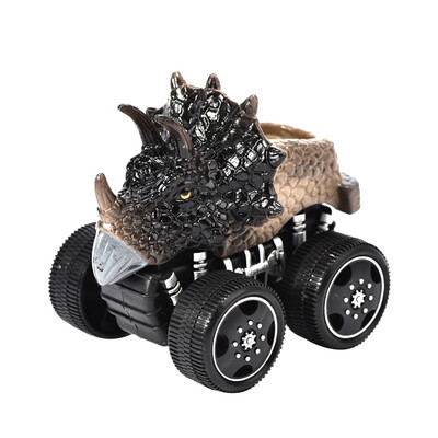 

Tailored Mini Vehicle Dinosaur Pull Back Cars with Big Tire Wheel Creative Gifts for Kids