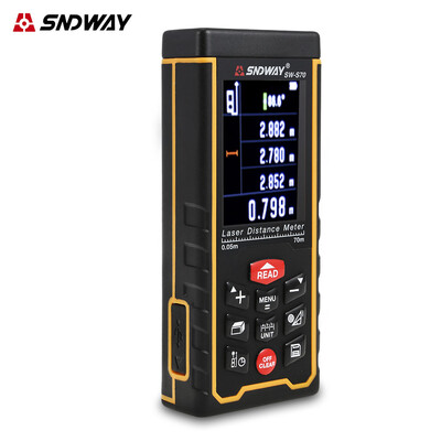 

SNDWAY SW - S70 Laser Measure Rangefinder Digital Diastimeter Handhold Distance Measuring Device