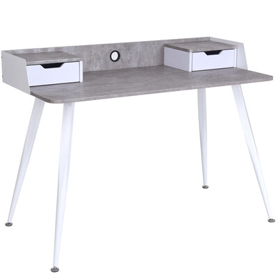 

Study Writing Computer Desk PC Laptop Table with Drawers