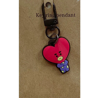 

CAR-TOBBY Kpop BTS Keychain TATA KOYA Pendant Keyring Key Chain Bag Hang in Tracked