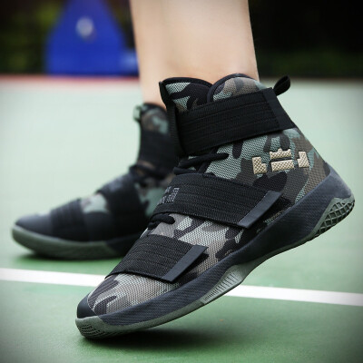 

Couple basketball shoes wear-resistant rubber outsole shock sneakers