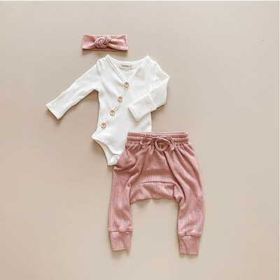 

Newborn Baby Girl Boy Winter Outfit Tops Romper Pants Leggings Cotton Clothes