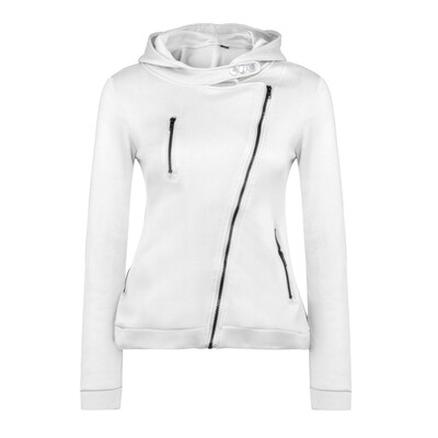 

Starmoon Autumn And Winter Jacket Womens Jacket Casual Jacket Zipper Hooded Sweatshirt