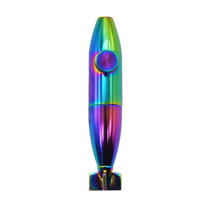 

Submarine Shape Zinc Alloy Snuff Bottle Metal Snuff Snorter Nasal Pipe