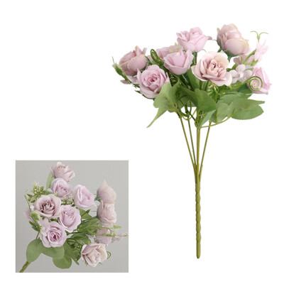 

Artificial Simulation Rose Cloth Flowers Heads Wedding Party DIY Home Decor