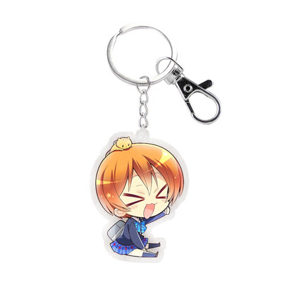 

Minami Kotori Nico Eli Rin Umi Maki Tojo Nozomi Hanayo Honoka Anime Love Live Japanese Rubber Keychain