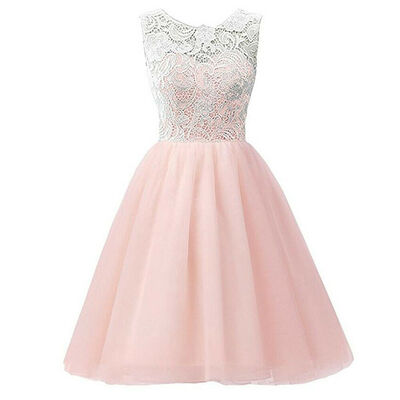 

Flower Girl Floral Lace Bridesmaid Wedding Pageant Party Formal Gown Dresses