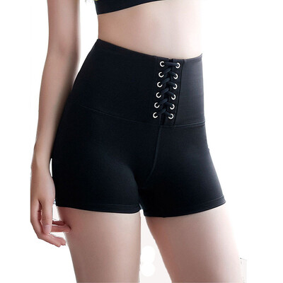 

Starmoon Women Line High Waist Shorts Summer Yoga Ladies Solid Pants Trousers Summer