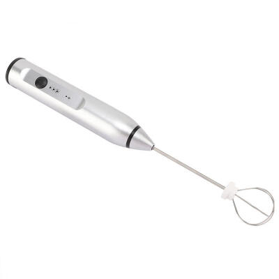 

Greensen Silver 2 in 1 Function Household Handheld Egg-beater Egg Breaker Milk Frother Foamer Food Mixer