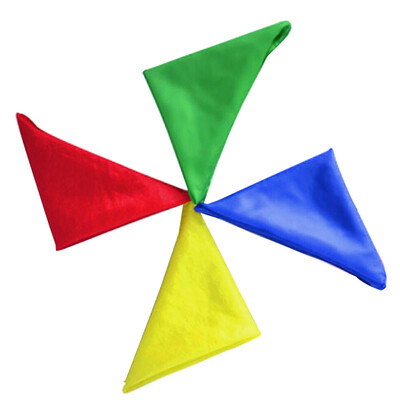 

Four-color Silk Scarf Color Changing Silk Scarf for Magic Trick Magic Props