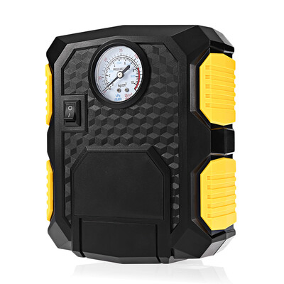 

CZK - 3609 Car Tire Inflator Pump 12V Air Compressor with LED Light 3M Power Cable Cigarette Lighter