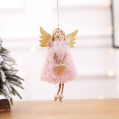 

〖Follure〗Christmas Angel Toy Hanging Pendant Festival Ornament Xmas Tree Decoration