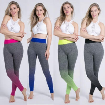 

Womens Yoga Pants Fitness Leggings Running Jogging Gym Exercise Sports Trousers