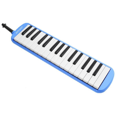 

ammoon 32 Keys Melodica Pianica Piano Style Keyboard Harmonica Mouth Organ with Mouthpiece Cleaning Cloth Carry Case for Beginners