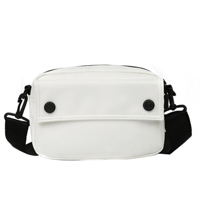 

Fashion Women Solid Color Faux Leather Adjustable Crossbody Shoulder Bag Pouch