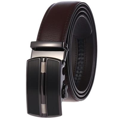 

new leather strap male automatic buckle belts for men authentic girdle trend mens belts designer belts Novelty plus size