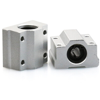 

2Pcs Linear Motion Ball Slide Units Series Printing Router Block Bearing Box Unit Sliding Bushing 3D Printer for SCS8UU
