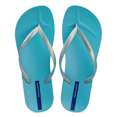

Hotmarzz solid color couple flip-flop for women