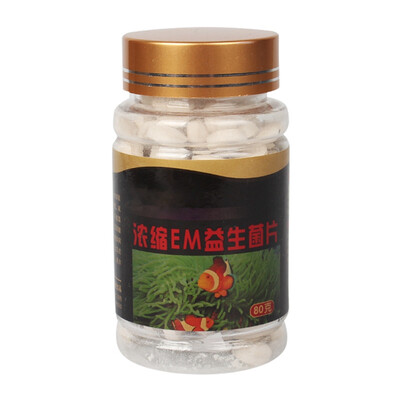 

80gBottle Bacteria Capsule For Fish Tank Pond Cleaning Water Probiotics Bio-Nitrobacteria Capsule For Aquarium Water Cleaning