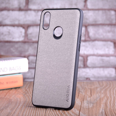 

Case for OPPO Realme 3 3 pro coque Luxury textile Leather skin soft TPU hard PC phone cover for OPPO Realme 5 5 pro case funda