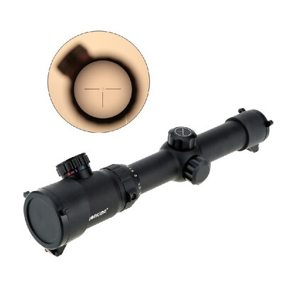 

Visionking 125-5x26 Adjustable Riflescope Illuminated Red Blue Dot Three Pin Reticle Hunting Sight Scope