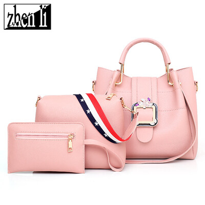 

European&American style new handbag womens supply girls set bag popular backpack