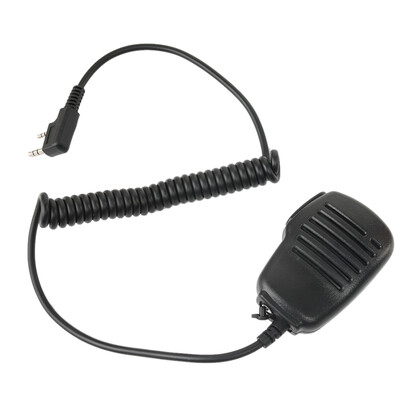 

Portable PTT Speaker Mic Handheld Microphone for BAOFENG UV-5R 888S Kenwood Walkie Talkie
