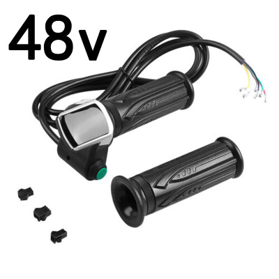 

1 Pair Waterproof LCD Display Throttle Handlebar Grip For E-bike Car Scooter Pro