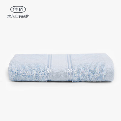 

Jiayi cotton towel mother yarn plain cotton thick soft drinking water towel blue 32cm32cm45 g strip