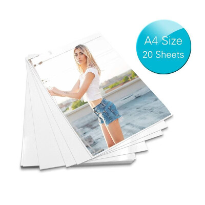 

Professional 4R Size 100 Sheets Glossy Photo Paper 40 60 Inch 200gsm Waterproof Resistant High Gloss Finish Surface Quick Dry