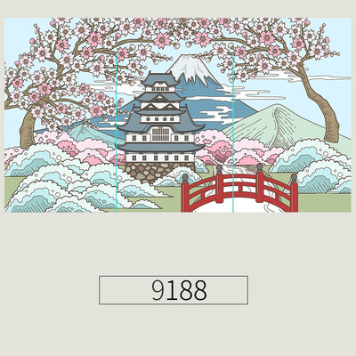 

Restaurant decoration Japanese partition curtain