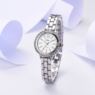 

〖Follure〗Simple Alloy Strap Ladies Bracelet Watch Fashion Dial Dial Small And Exquisite