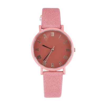 

Womens Watches Bayan Kol Saaty Fashion Couple Dial Quartz Watches Ladies Simple Face Roman Scale Analog Quartz Clock