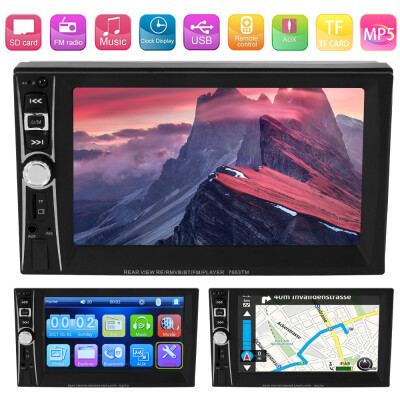 

New&High Quality 2-DIN 7inch Car MP3 MP5 Player TV FM Bluetooth Touch Screen Stereo Radio