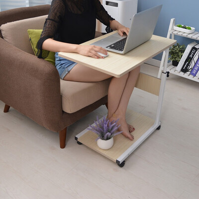 

Gobestart Side Table Adjustable Laptop Stand Portable Cart Tray Side Table Studying Desk