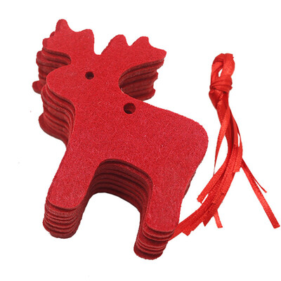 

Tailored 10PCS Red Pendant Christmas Decoration ChildrenS Home Decoration Gift