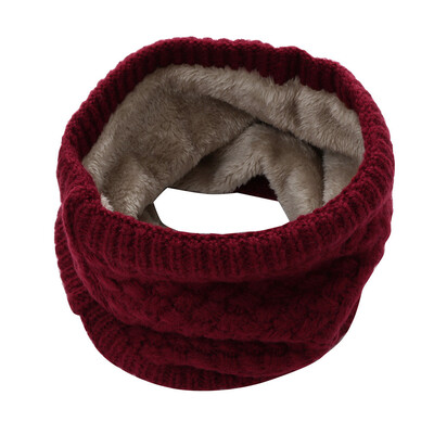 

Gobestart Fashion Man Winter Warm Scarf Wome Bufanda Thickness Knitted Collar
