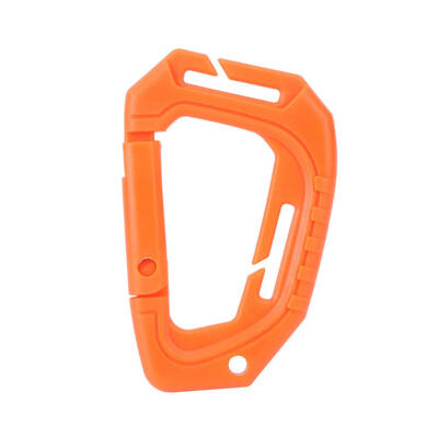 

Plastic Mountaineering Buckle Snap Clip Carabiner Hanging Keychain Hook
