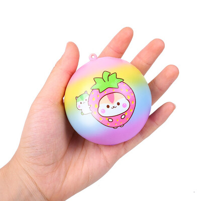 

Siaonvr Cute Bread Pendant Scented Charm Slow Rising Collection Stress Reliever Toys