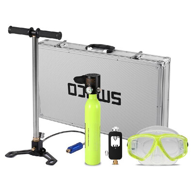 

05L Diving Oxygen Tank Scuba Respirator Refill Adapter High Pressure Air Pump Diving Mask with Alloy Case