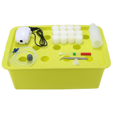 

11 Holes Plant Site Hydroponic System Grow Kit Bubble Indoor Garden Cabinet Box