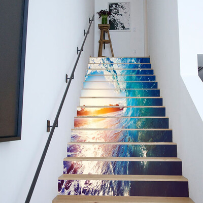 

〖Follure〗DIY Steps Sticker Removable Stair Sticker Home Decor Ceramic Tiles Patterns