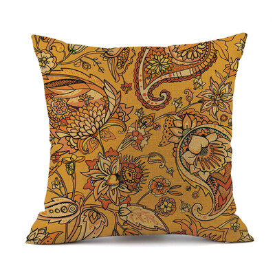 

〖Follure〗Geometric Patterns Cushion Cover Square Pillow Case Home Decor