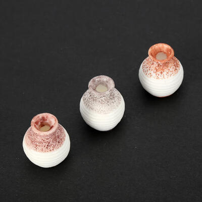 

Greensen 3pcs Set Dollhouse Small Miniature 112 Flower Vase Bottle Kitchen Decor Ornament